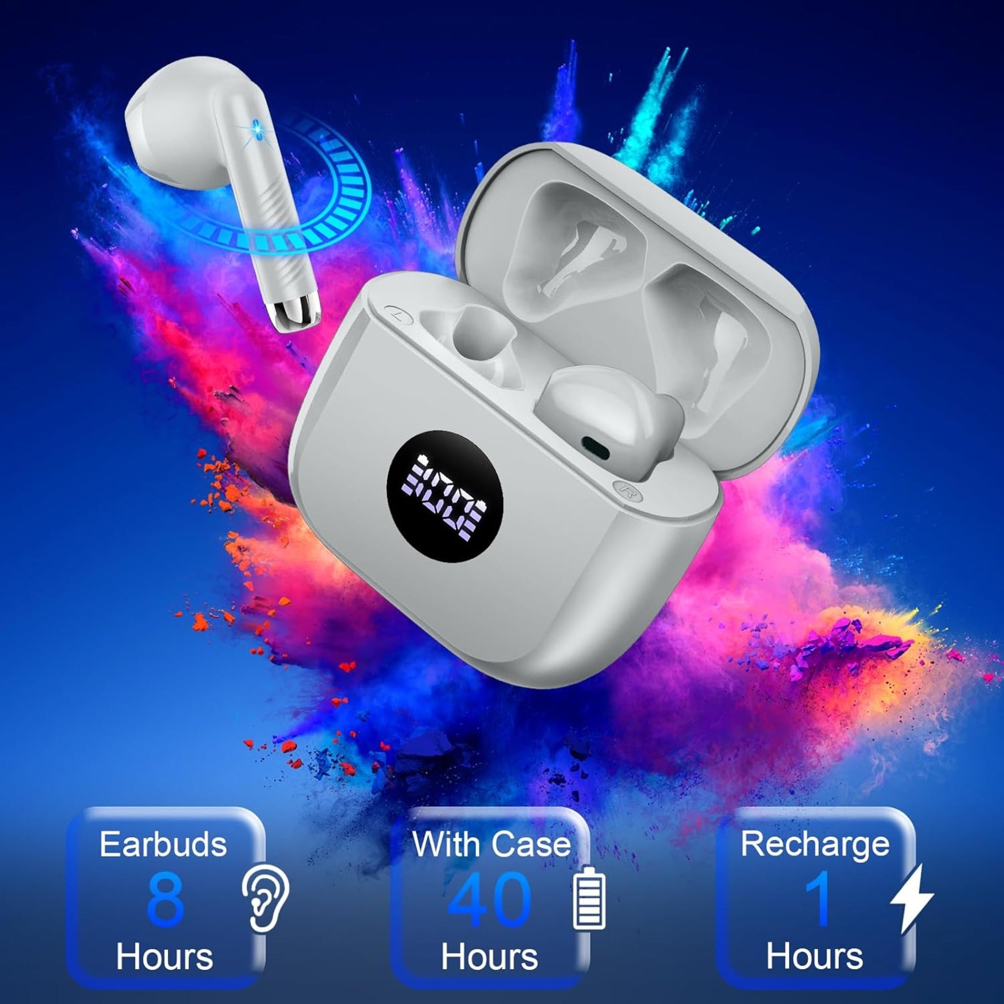 EARSOLE LED Display Wireless Earbuds Series 138 product image 4