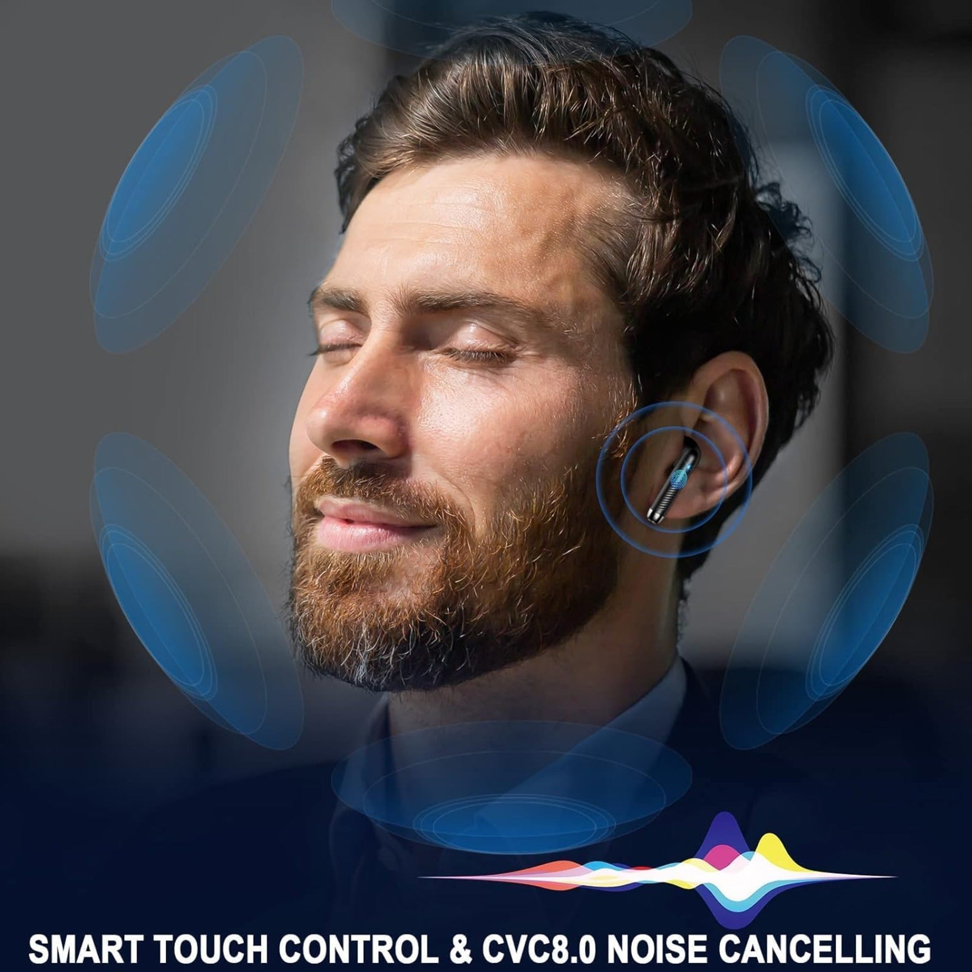 EARSOLE LED Display Wireless Earbuds Series 141 — alternate view