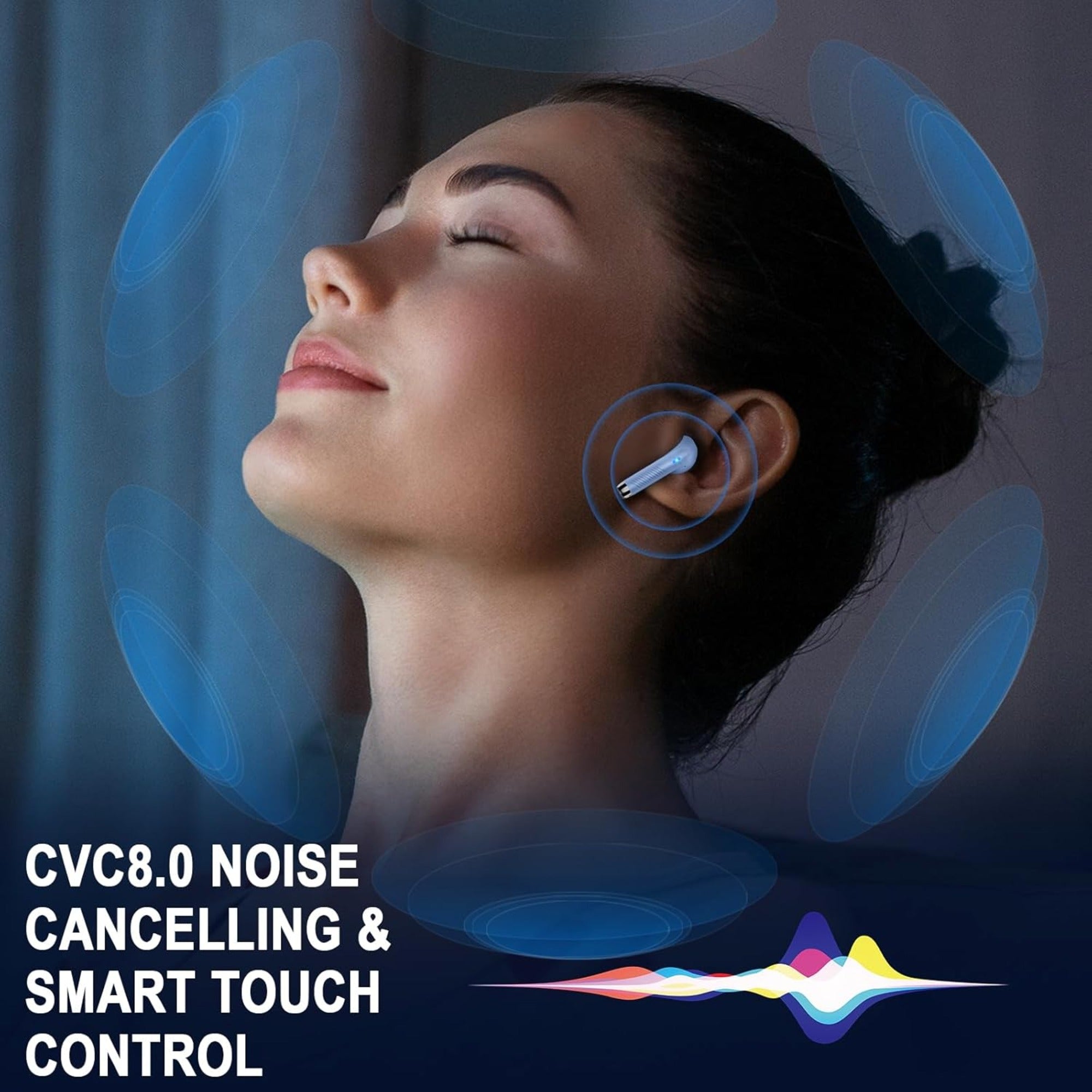 EARSOLE LED Display Wireless Earbuds Series 142 — alternate view