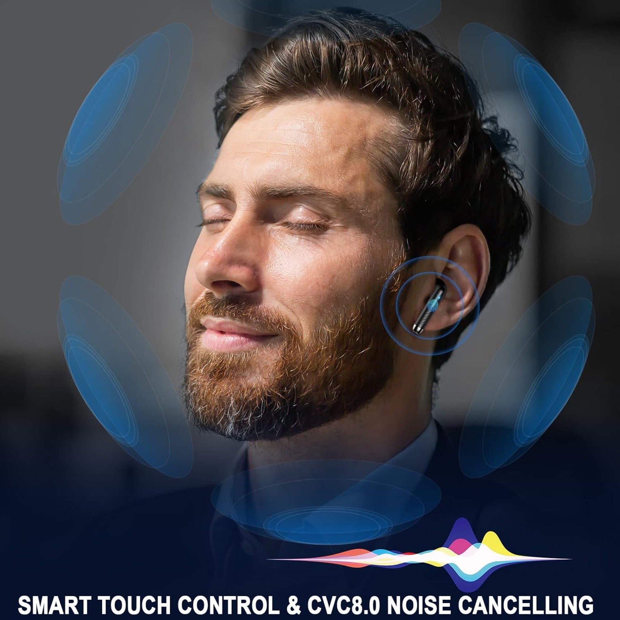 EARSOLE LED Display Wireless Earbuds Series 145 — alternate view