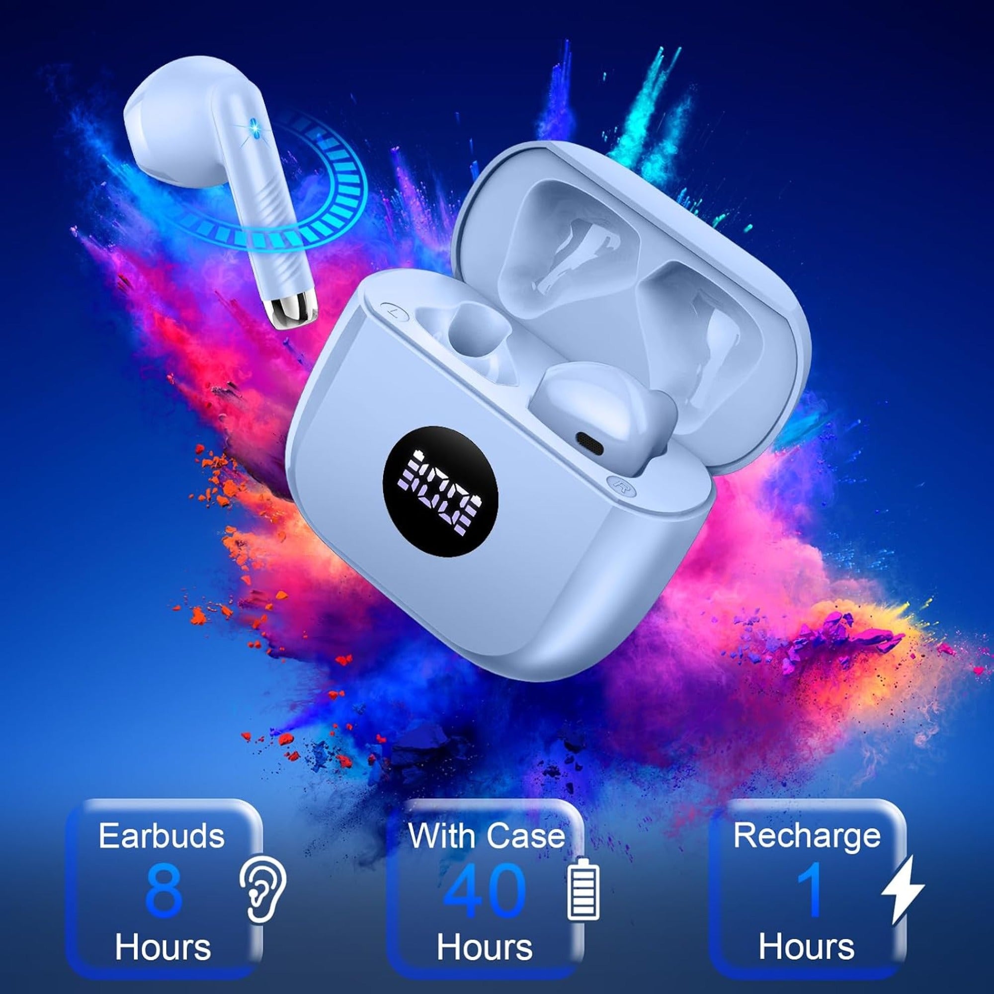EARSOLE LED Display Wireless Earbuds Series 146 product image 3