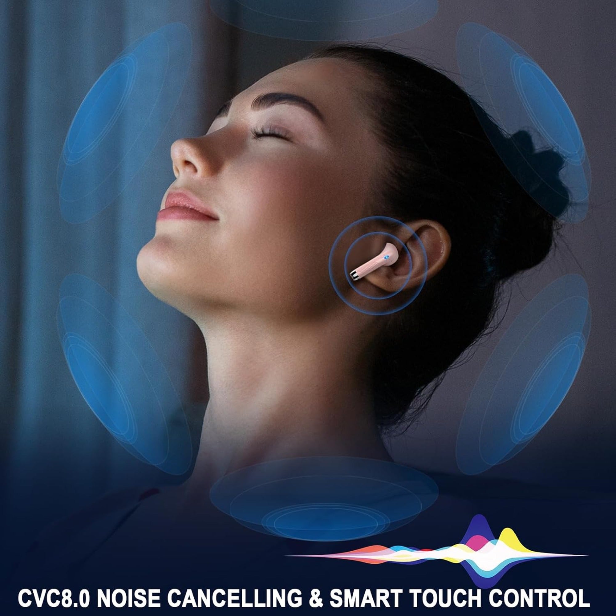 EARSOLE LED Display Wireless Earbuds Series 147 — alternate view