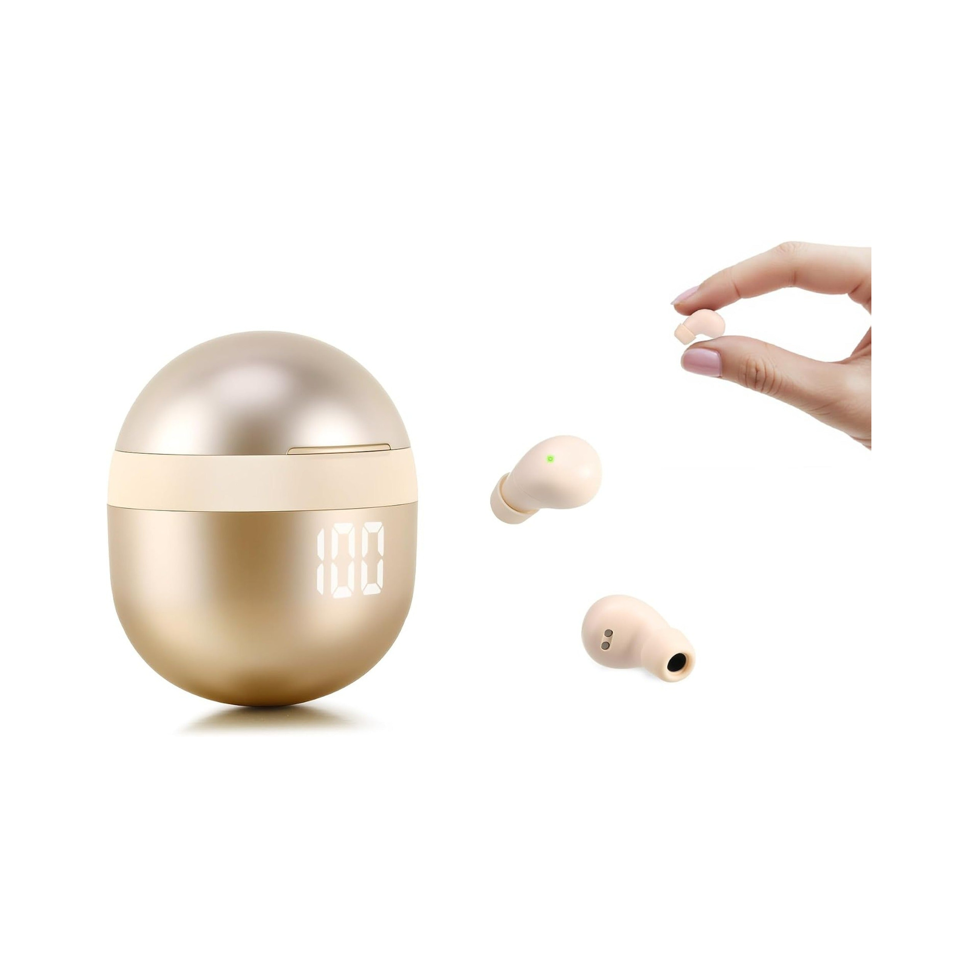 EARSOLE True Wireless Earbuds Series 161 pure white background main product photo