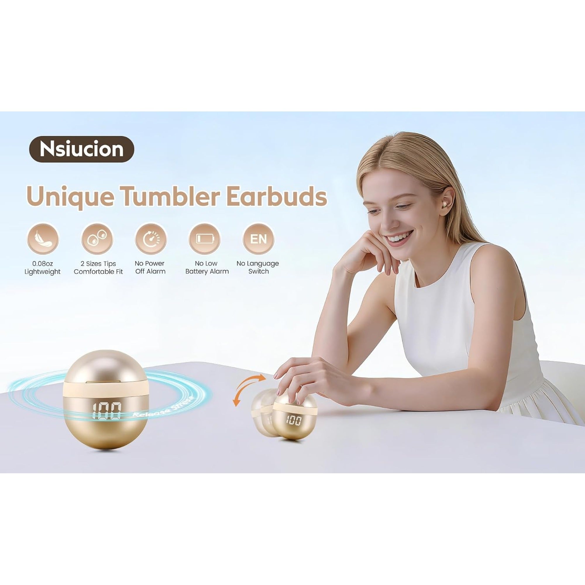 EARSOLE True Wireless Earbuds Series 161 — alternate view