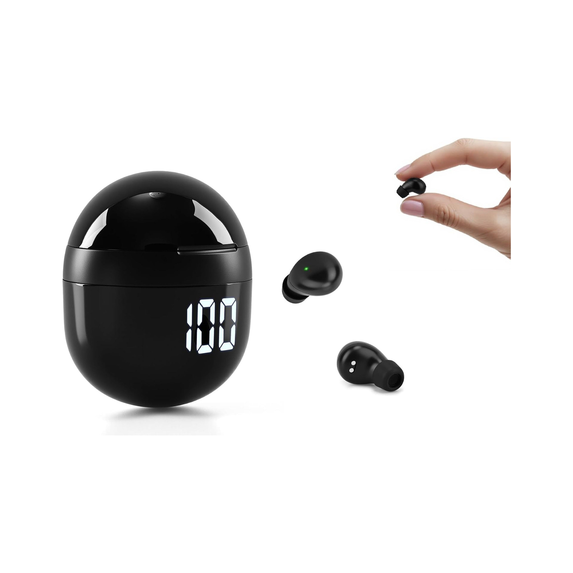 EARSOLE True Wireless Earbuds Series 162 pure white background main product photo