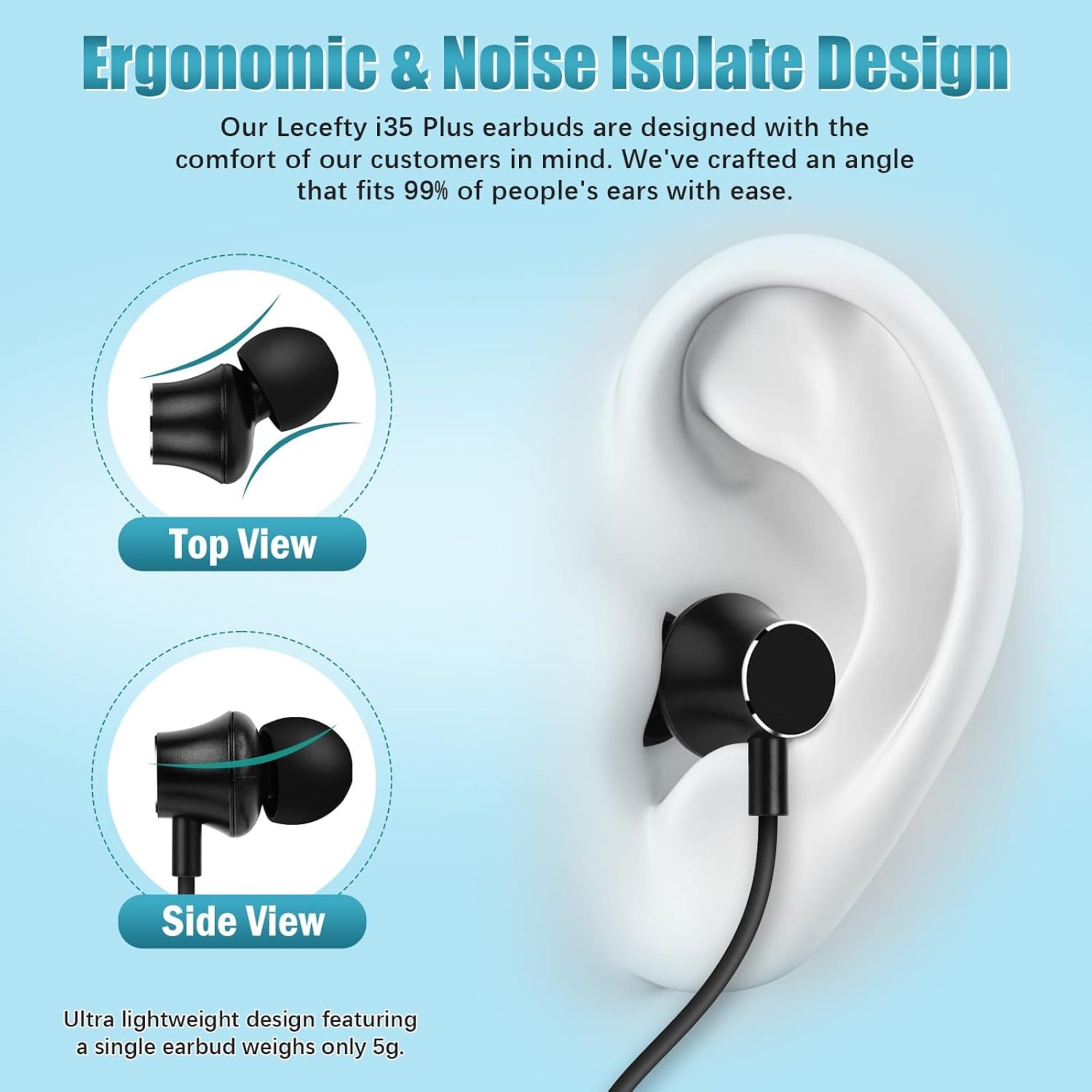 EARSOLE Bluetooth Neckband Earphones Series 173 product image 5
