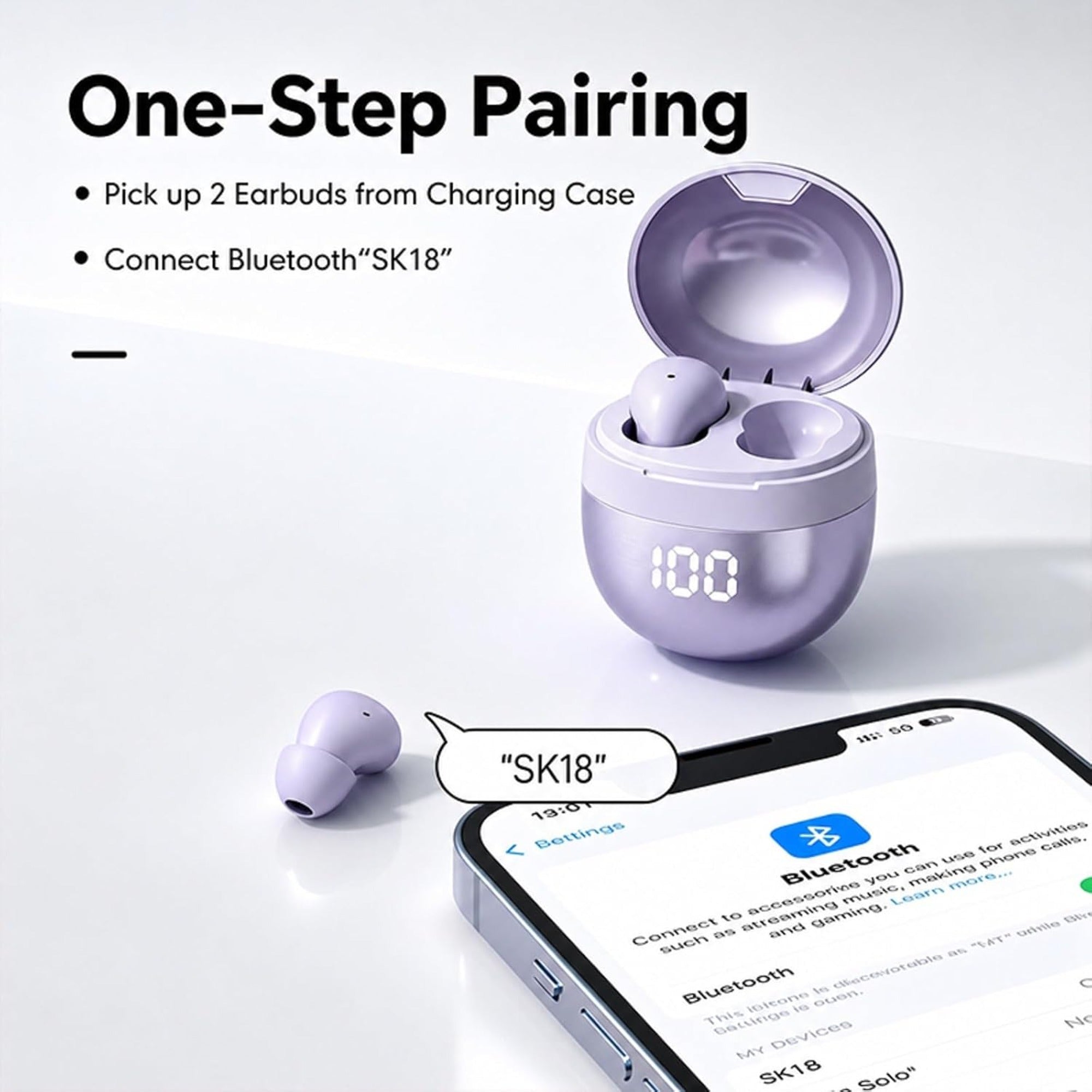 EARSOLE Sleep Wireless Earbuds Series 184 product image 6