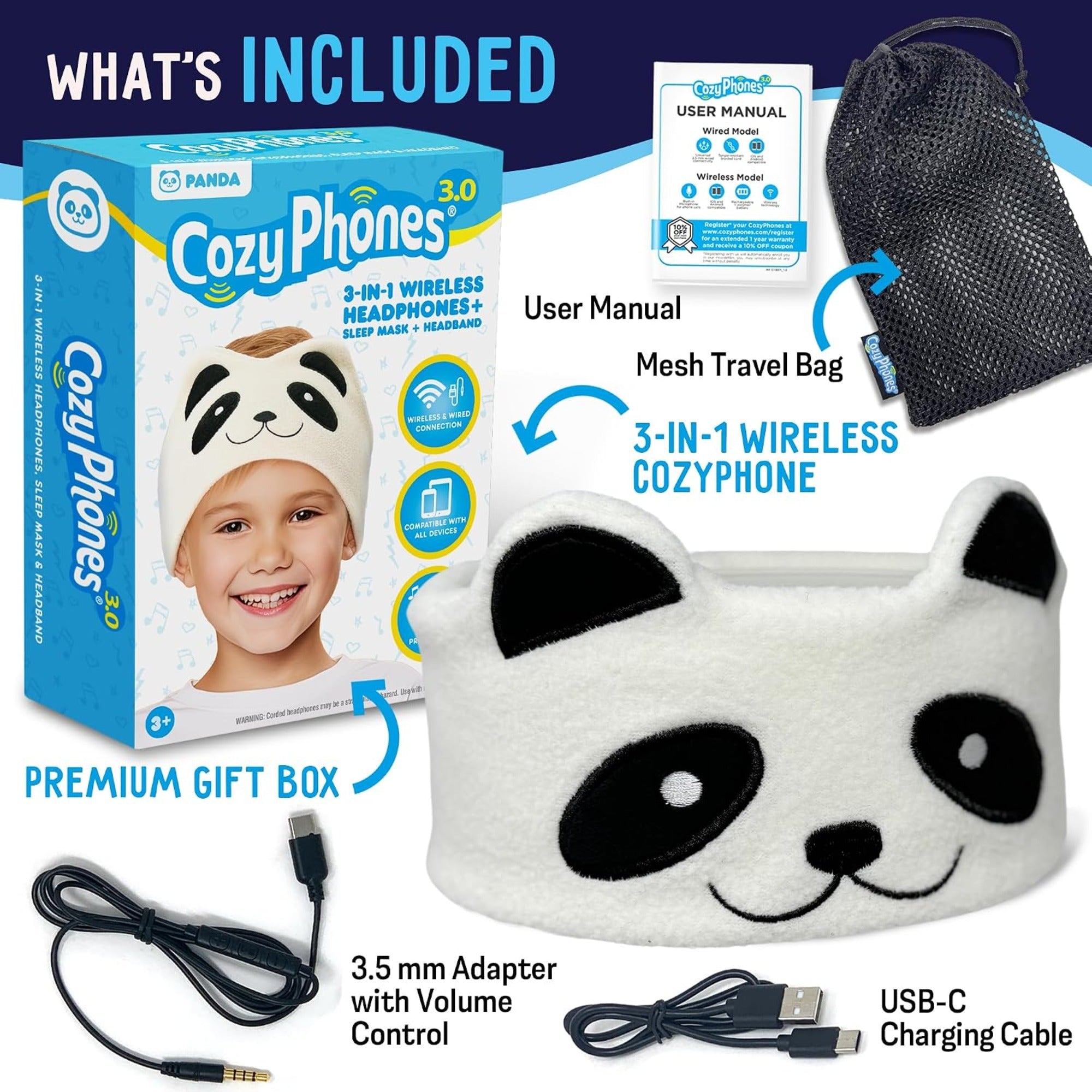 EARSOLE Kids Wireless Headphones Series 185 — alternate view