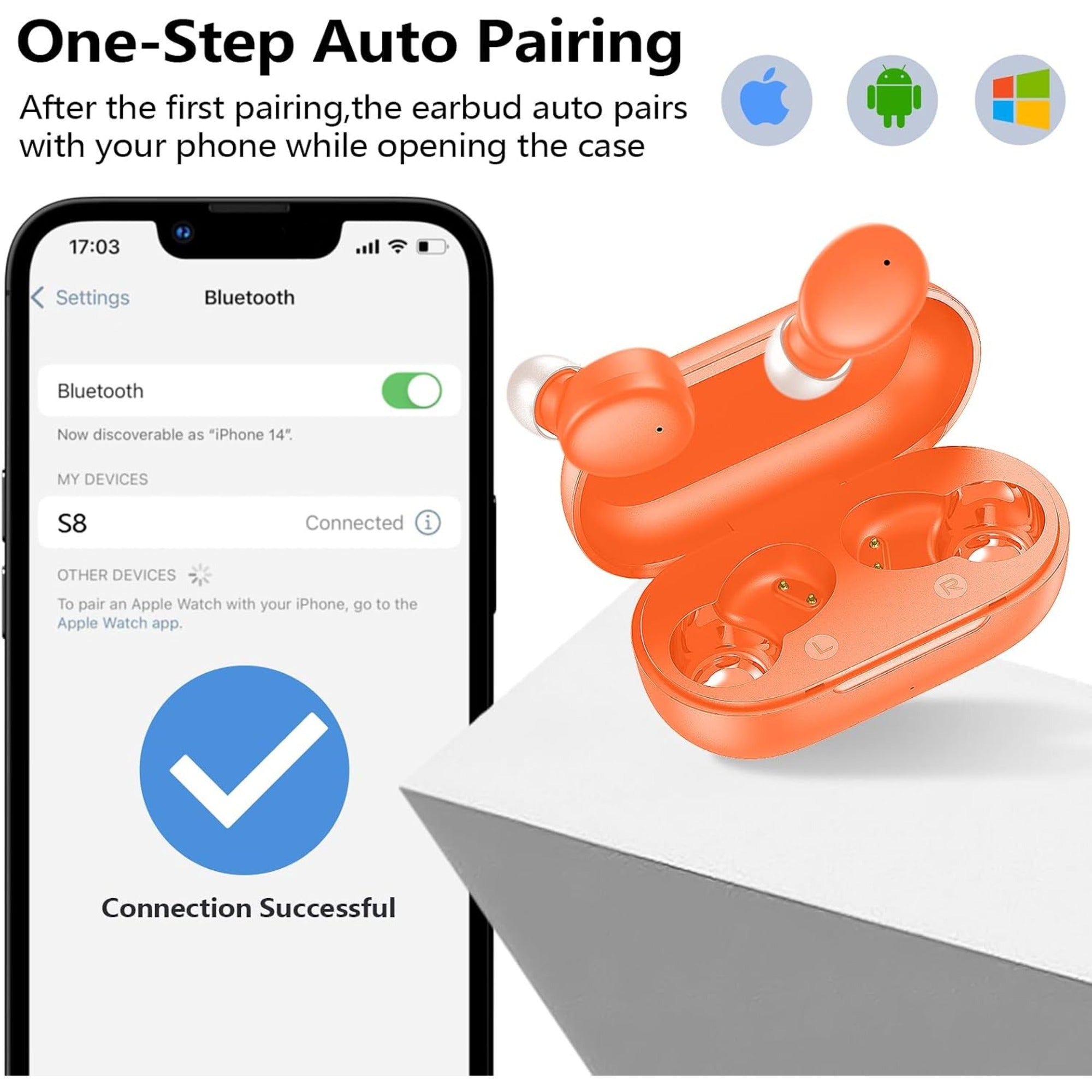 EARSOLE True Wireless Earbuds Series 195 — alternate view