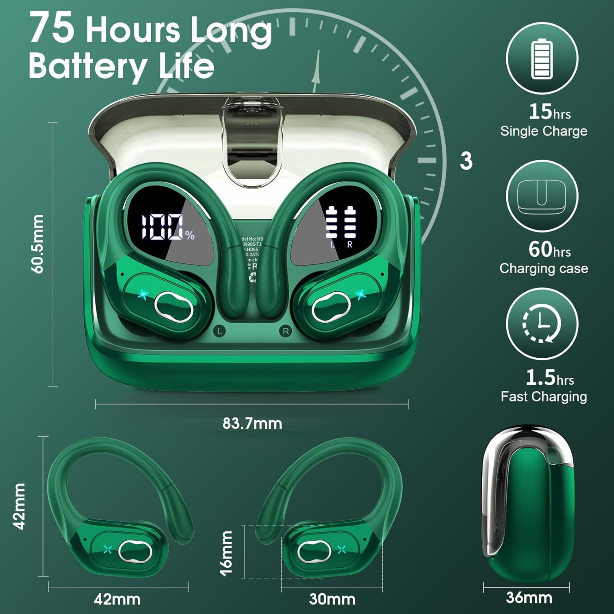 EARSOLE True Wireless Earbuds Series 202 — alternate view