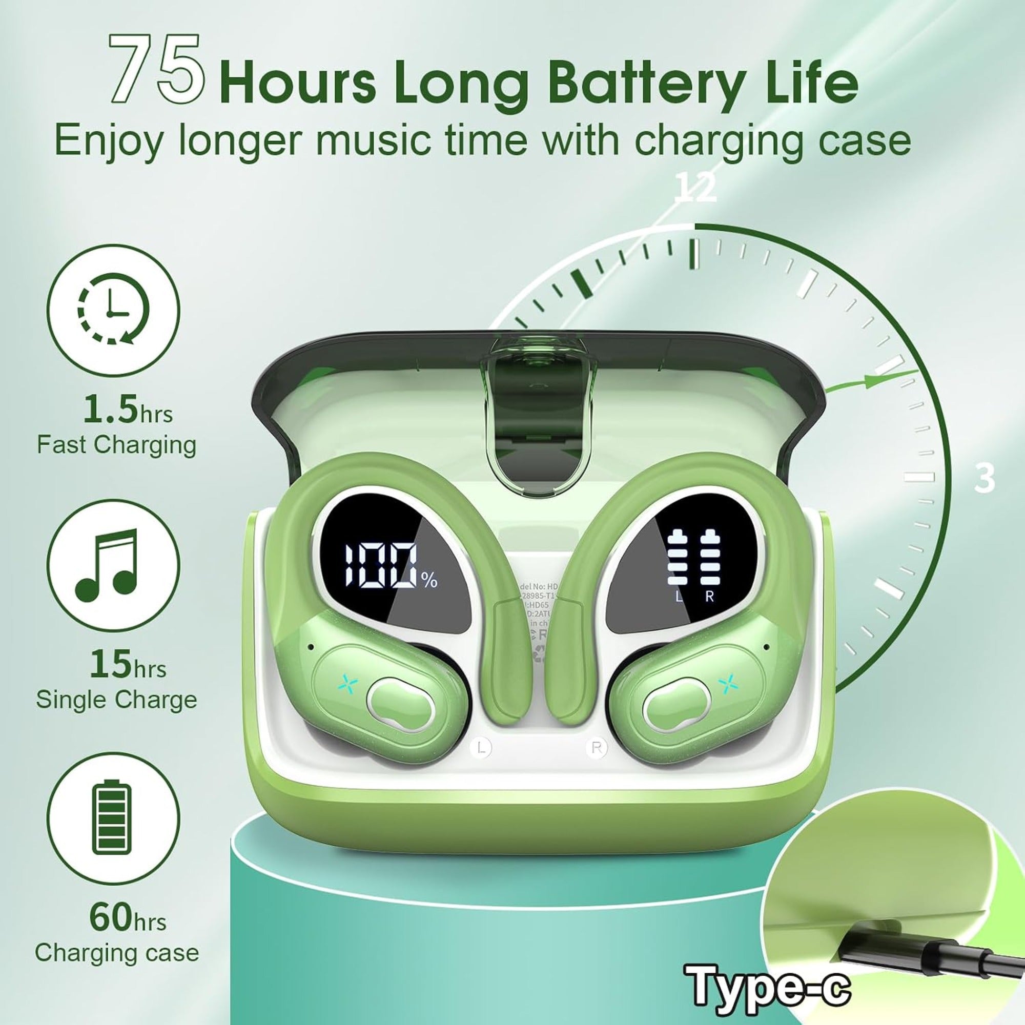 EARSOLE True Wireless Earbuds Series 204 — alternate view
