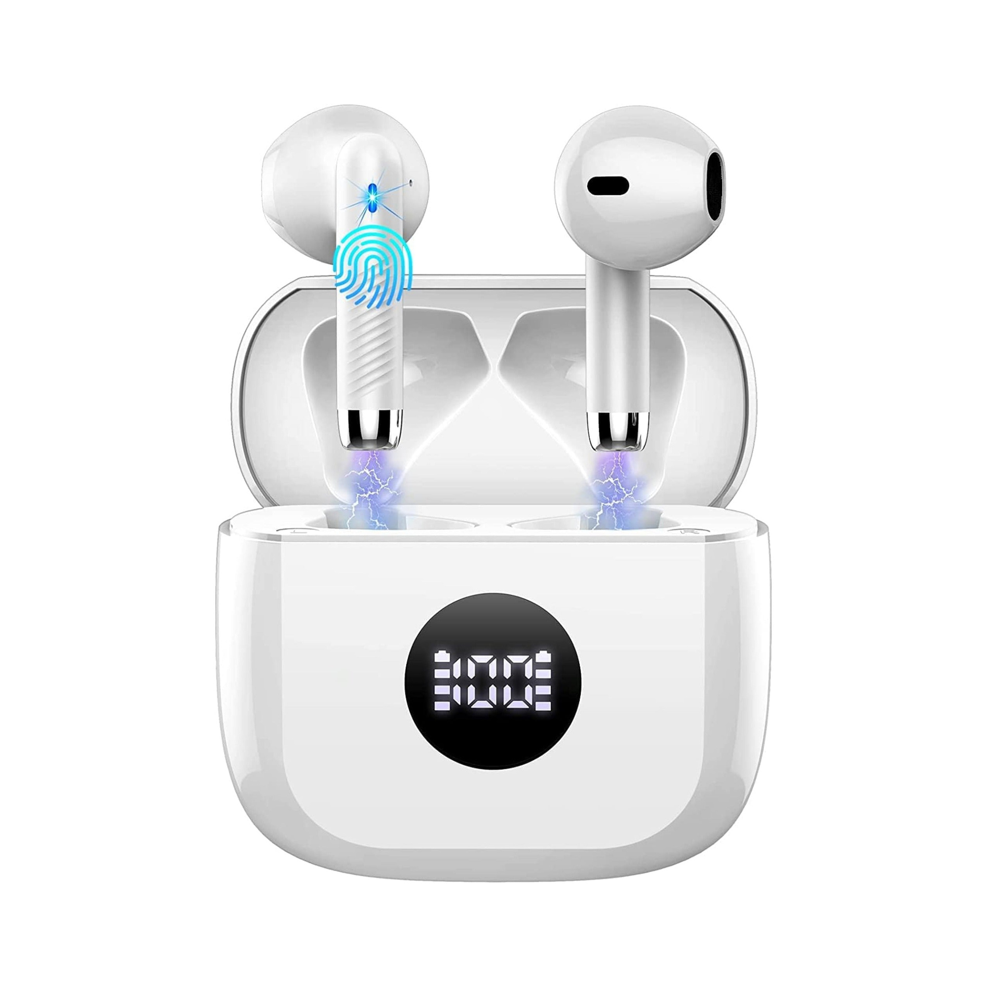 EARSOLE True Wireless Earbuds Series 211 pure white background main product photo