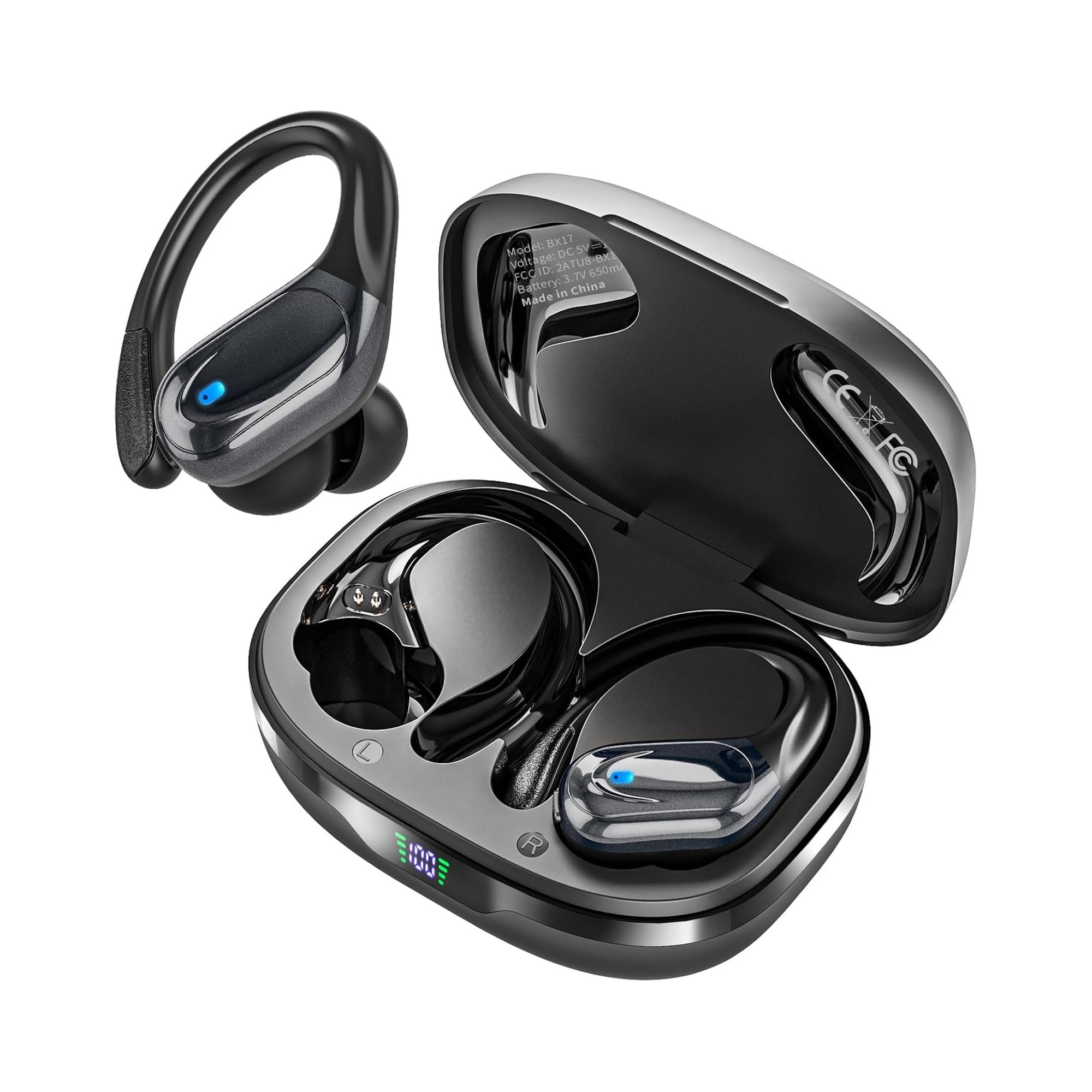 EARSOLE True Wireless Earbuds Series 216 pure white background main product photo