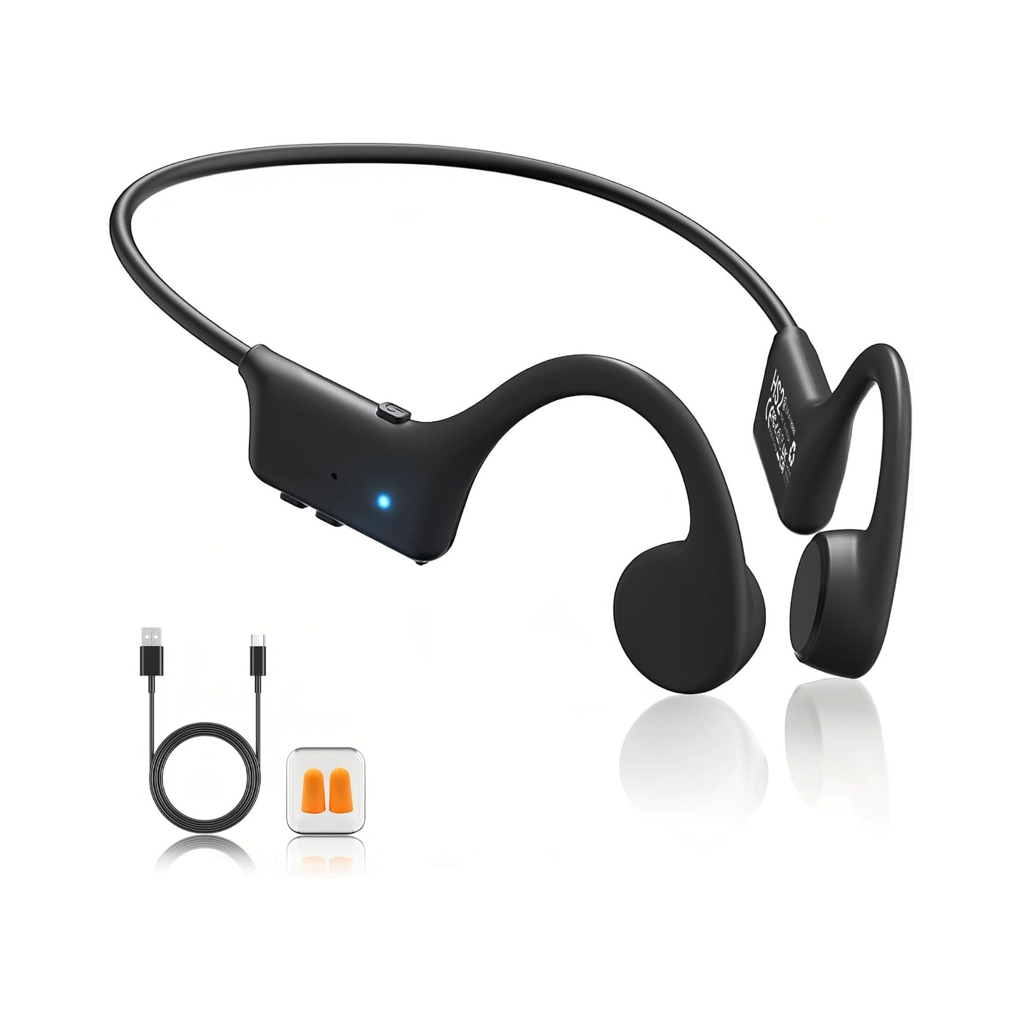 EARSOLE Bone Conduction Open-Ear Sport Headphones white background main product photo