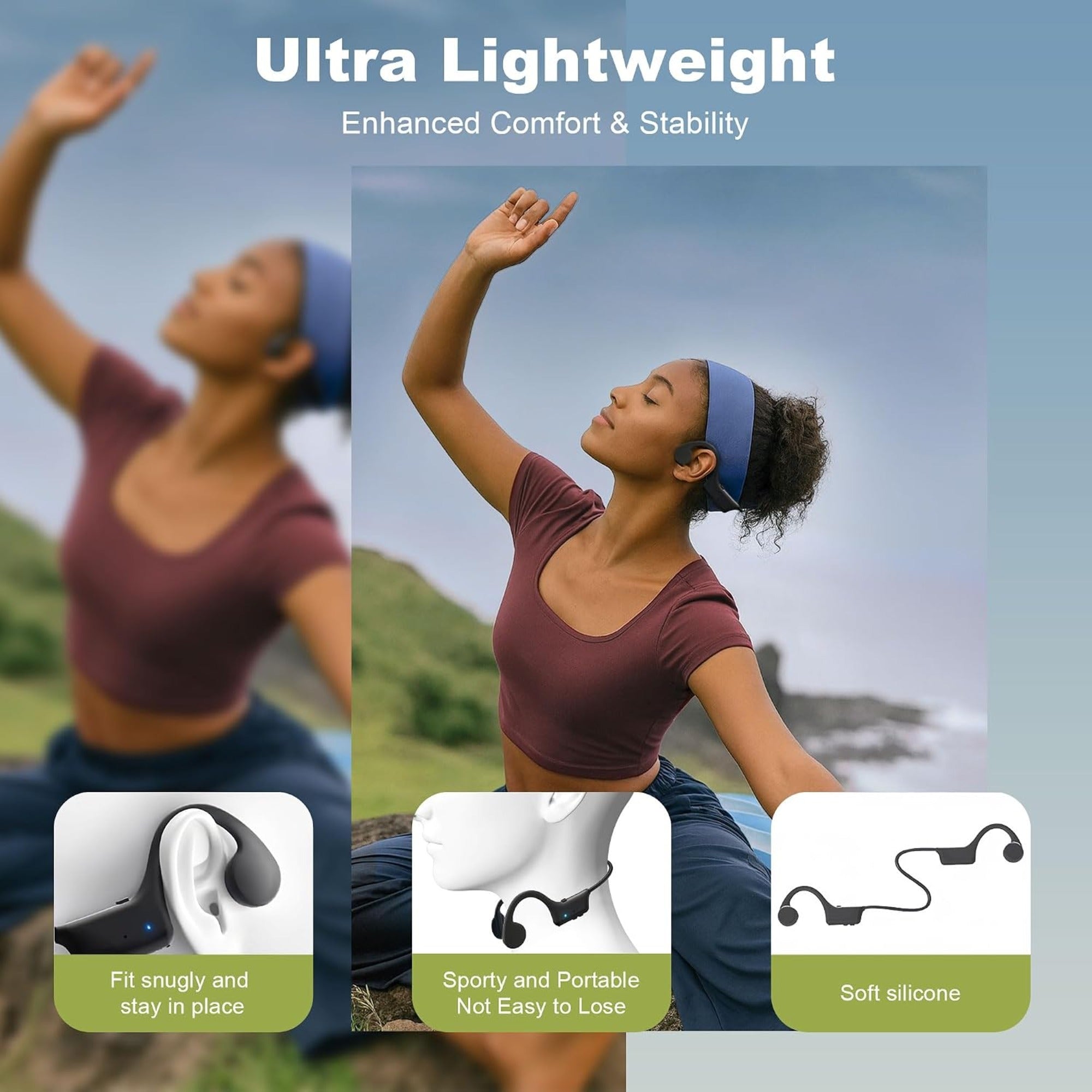 EARSOLE Bone Conduction Open-Ear Sport Headphones product image 4