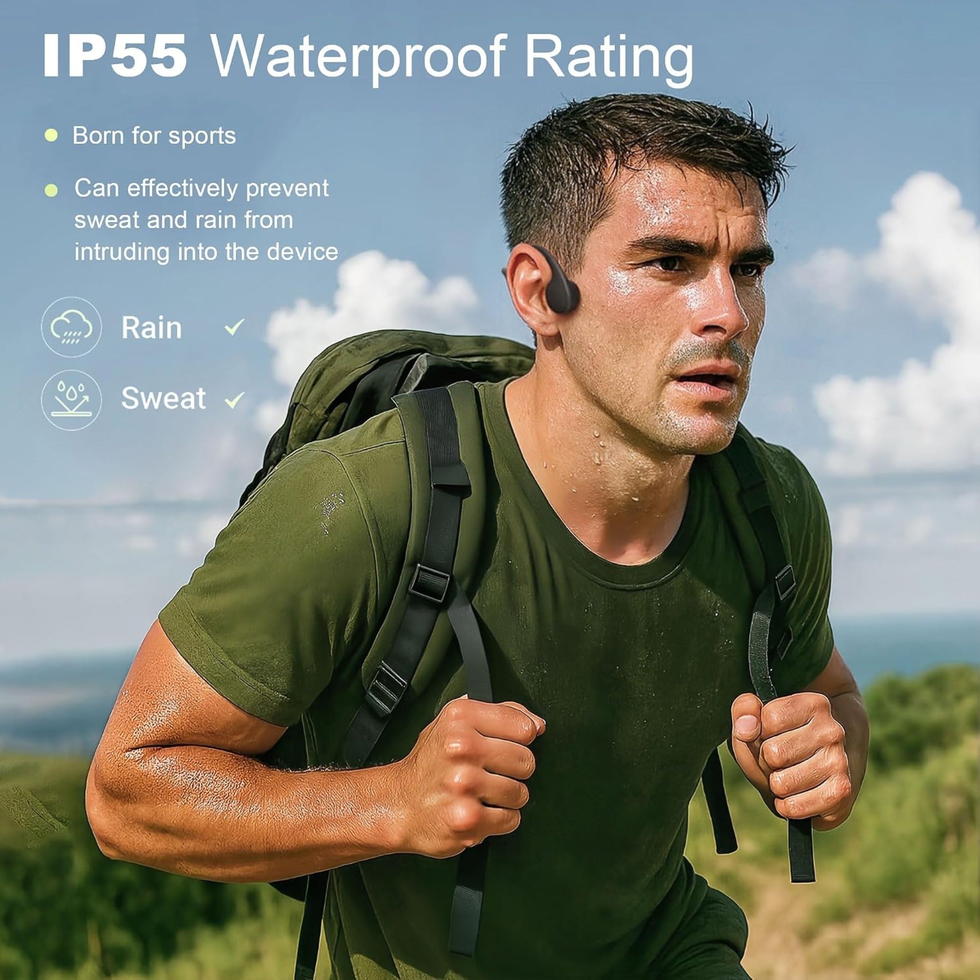 EARSOLE Bone Conduction Open-Ear Sport Headphones product image 5