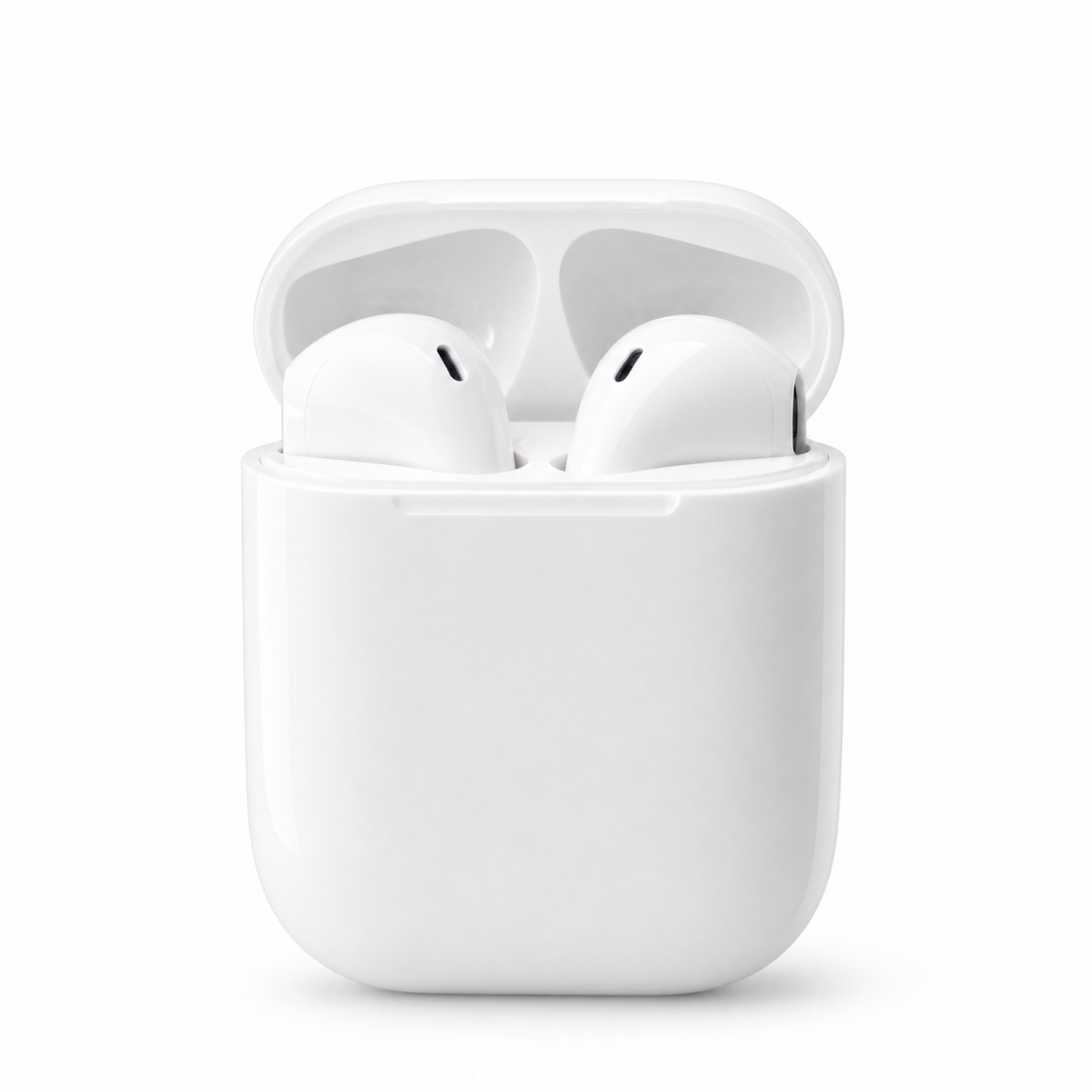 Factory Direct | EARSOLE White Semi-In-Ear Wireless Earbuds
