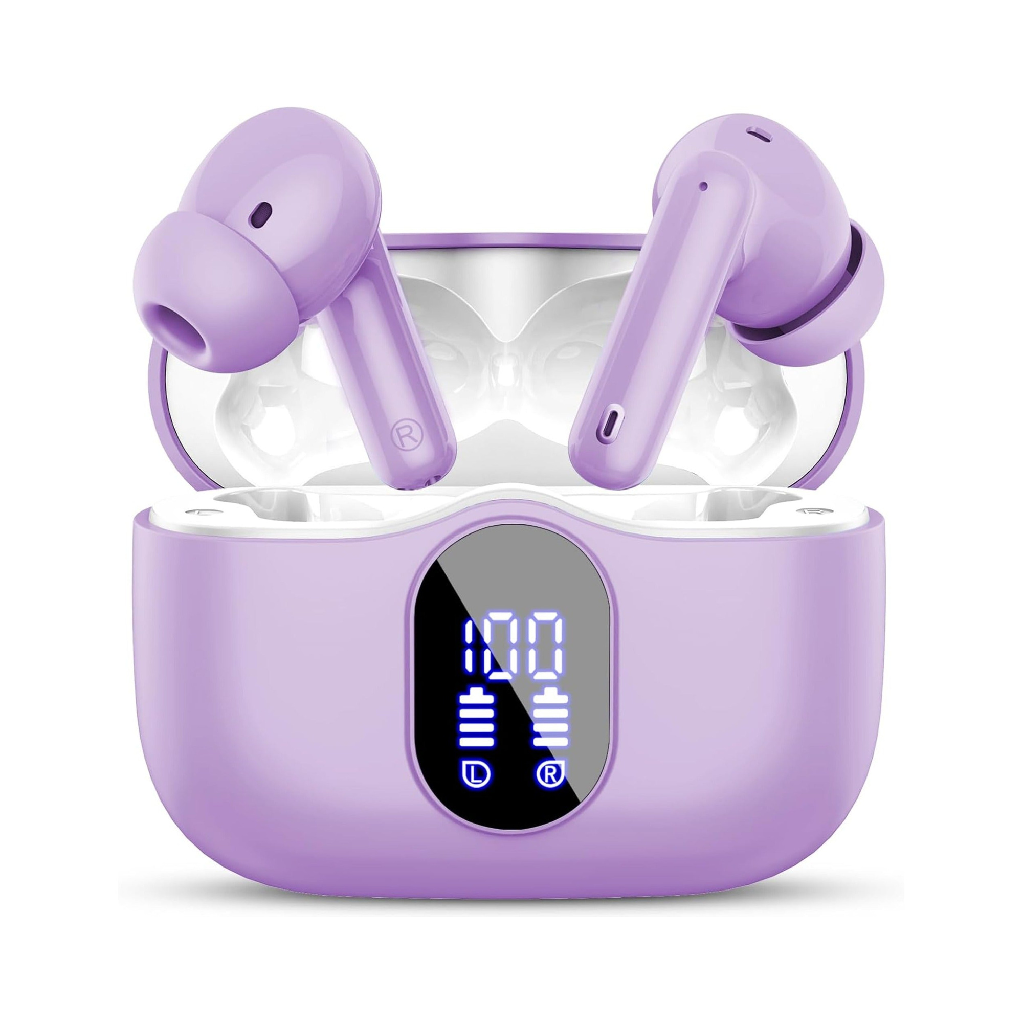 EARSOLE Noise Cancelling True Wireless Earbuds white background main product photo