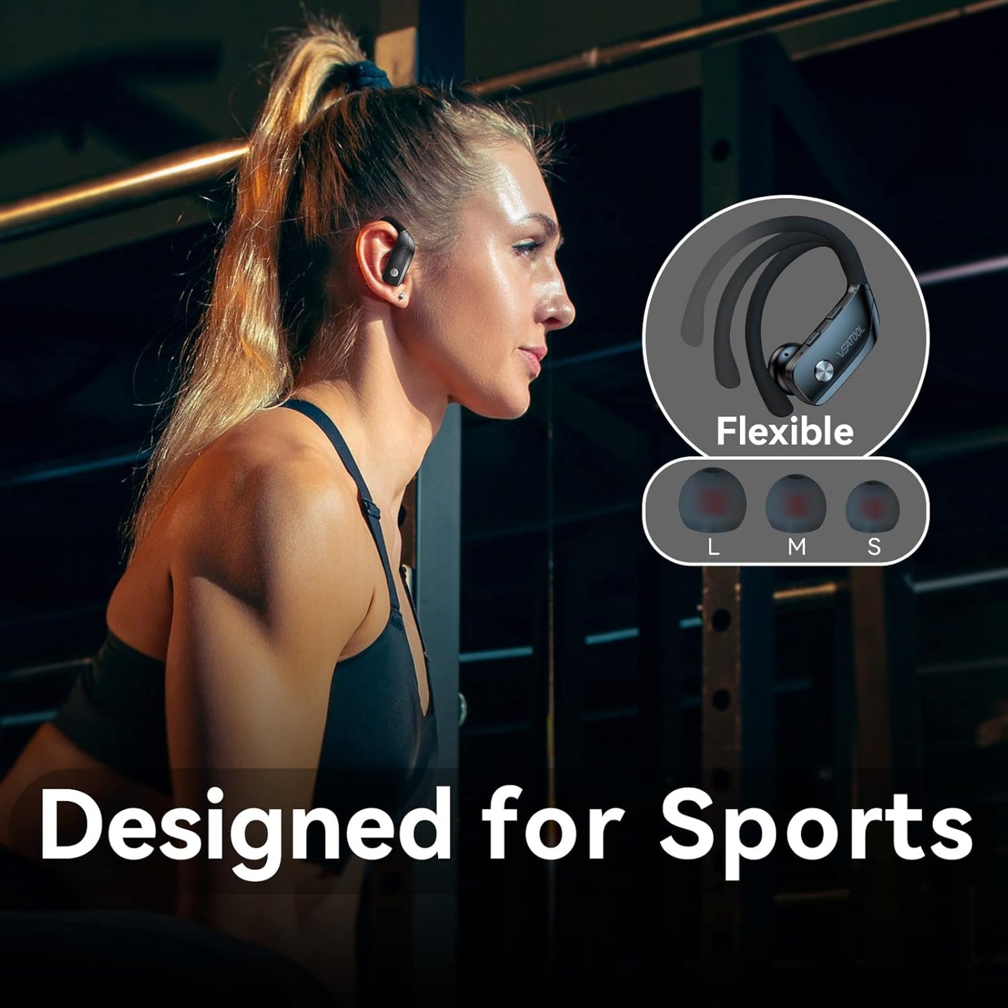 EARSOLE Sport Ear-Hook Wireless Earbuds product image 6