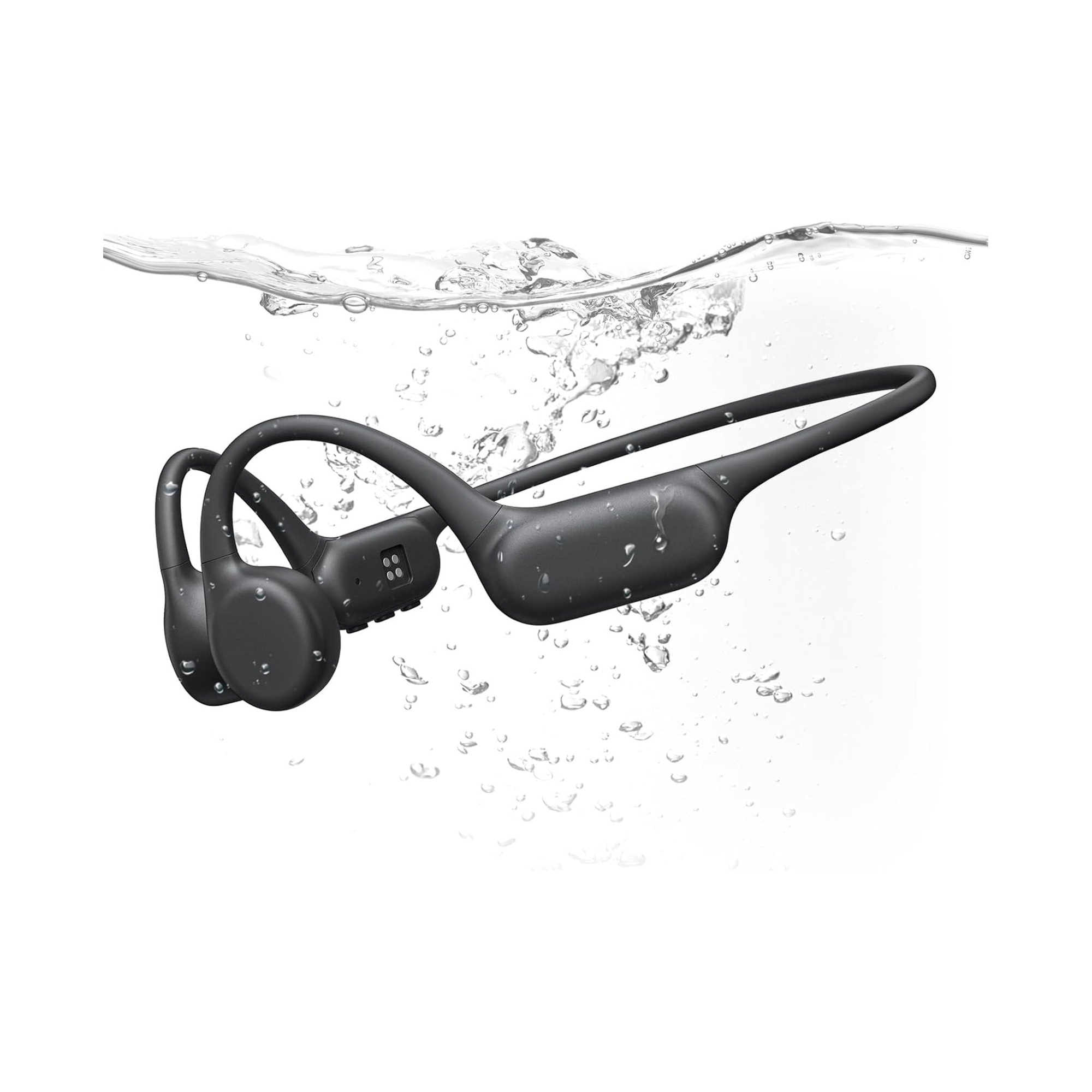 EARSOLE Waterproof Swimming Headphones white background main product photo